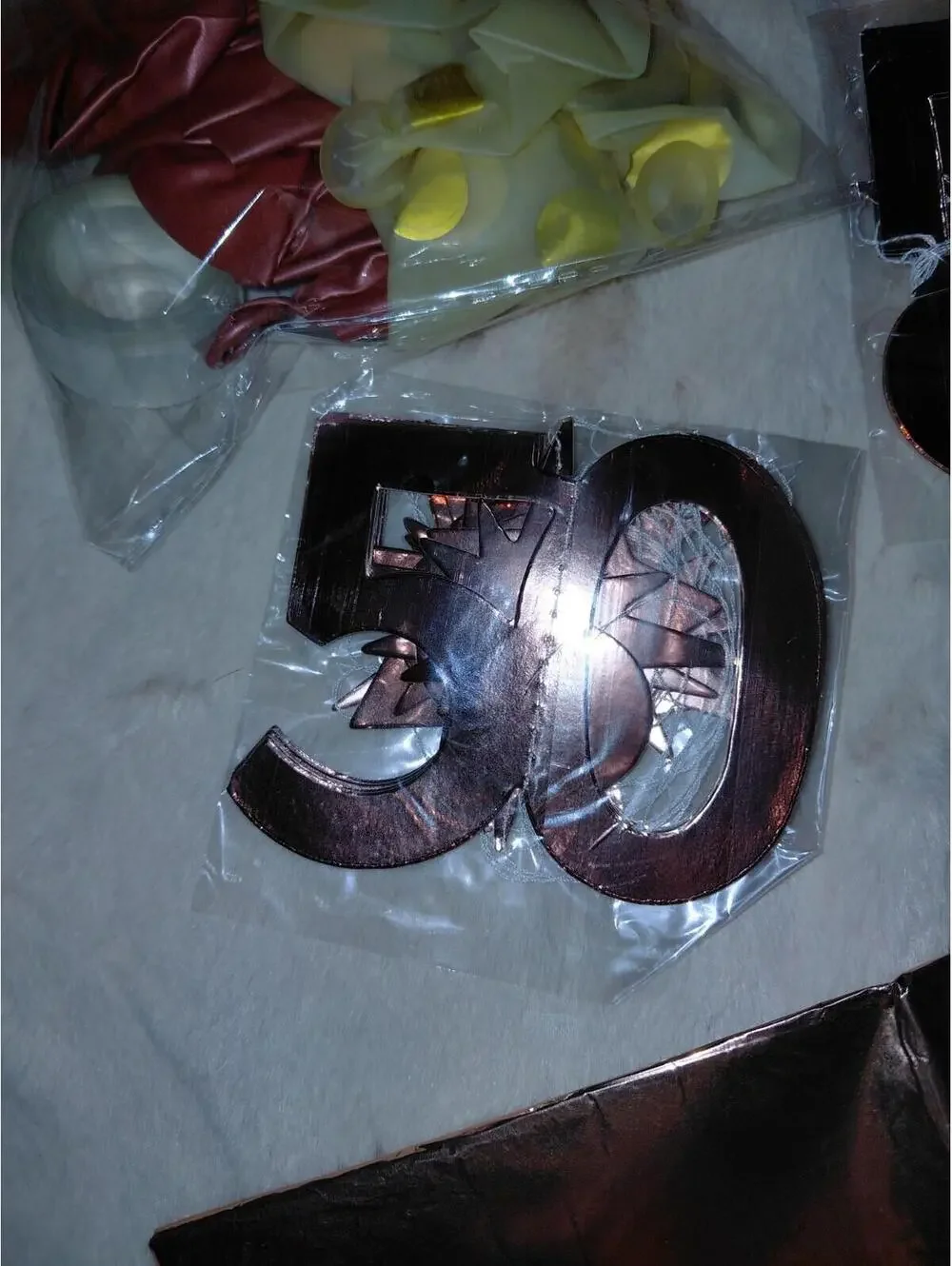 50th birthday party supply pack